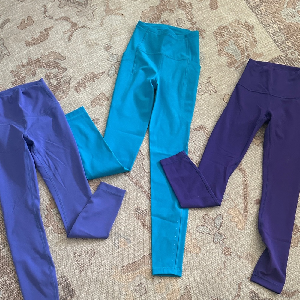 EUC! 3 Pairs Lululemon Leggings